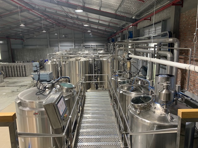 Brewery gantry